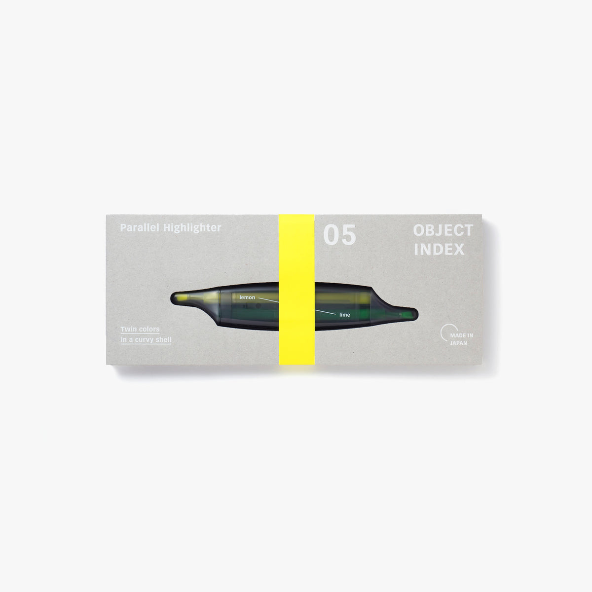 Parallel Highlighter Lemon-Lime