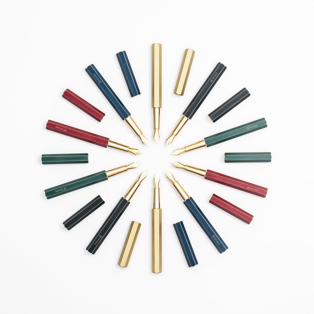 Classic Revolve-Fountain Pen (Blue F)