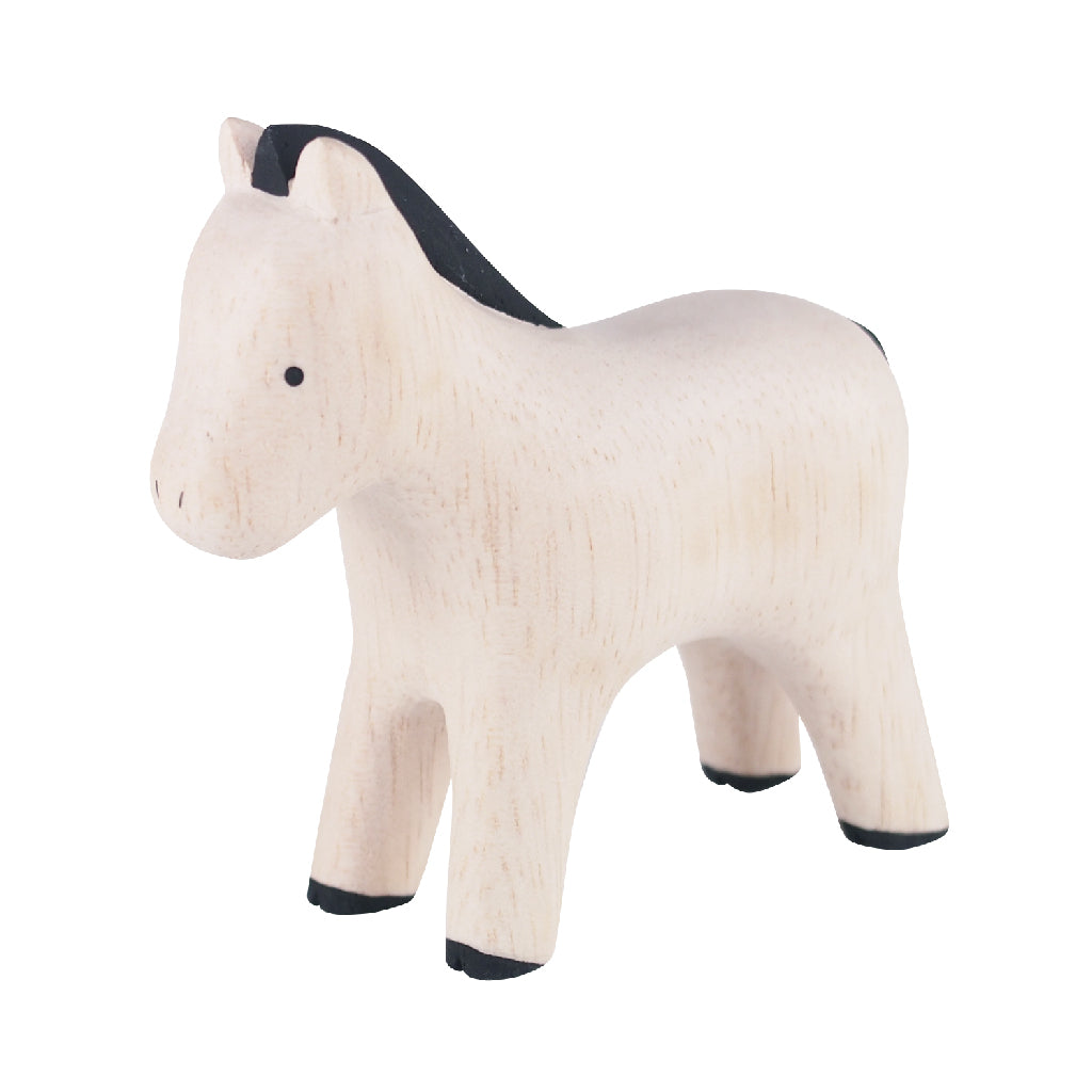 Pole pole wooden animal Pony