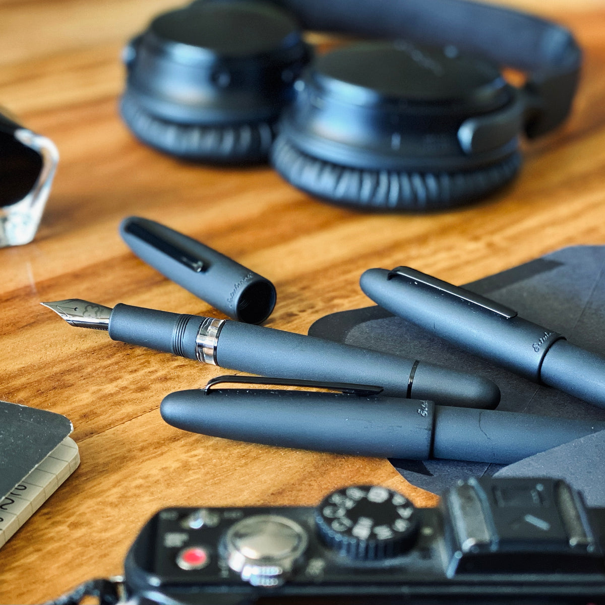 Estie Fountain Pen Raven Black Matte
