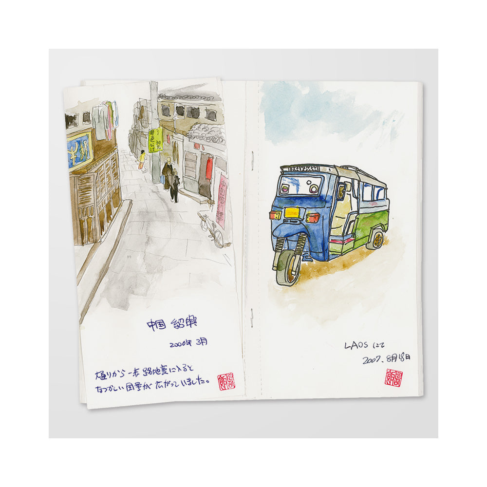 TRAVELER'S notebook Refill Sketch Paper Notebook 012