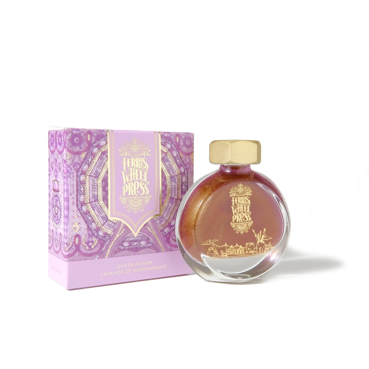 38ml Fountain Pen Ink - Queen Allium