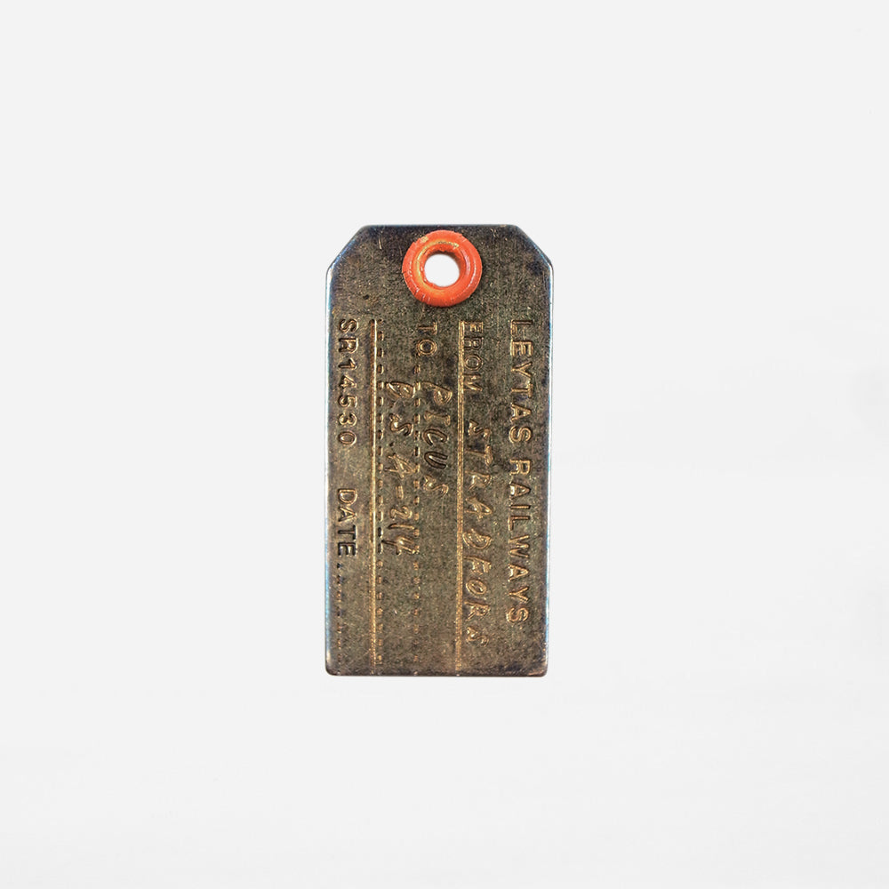 LUGGAGE TAG KEY-HOLDER RUST