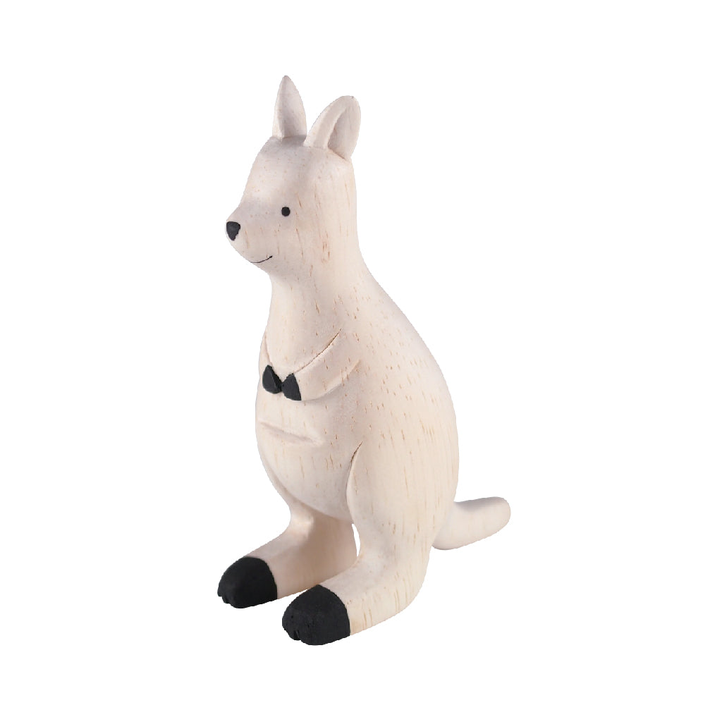 Pole pole wooden animal Kangaroo