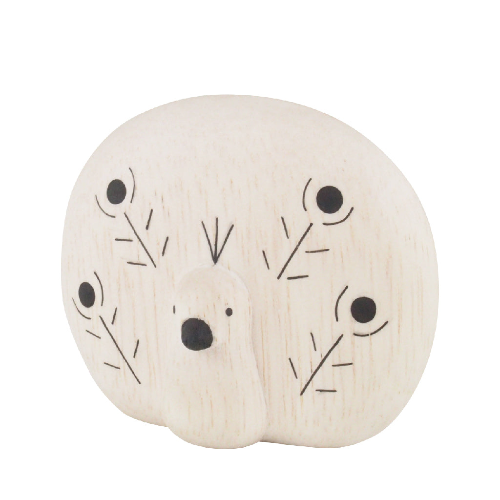 Pole pole wooden animal Peacock