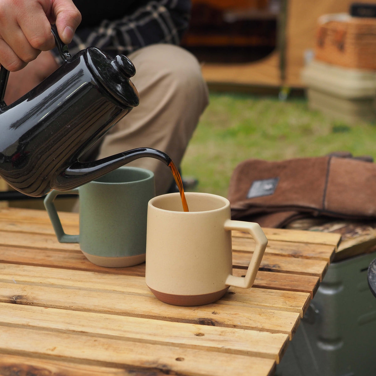 CZ001kh CHIPS MUG OUTDOOR - khaki