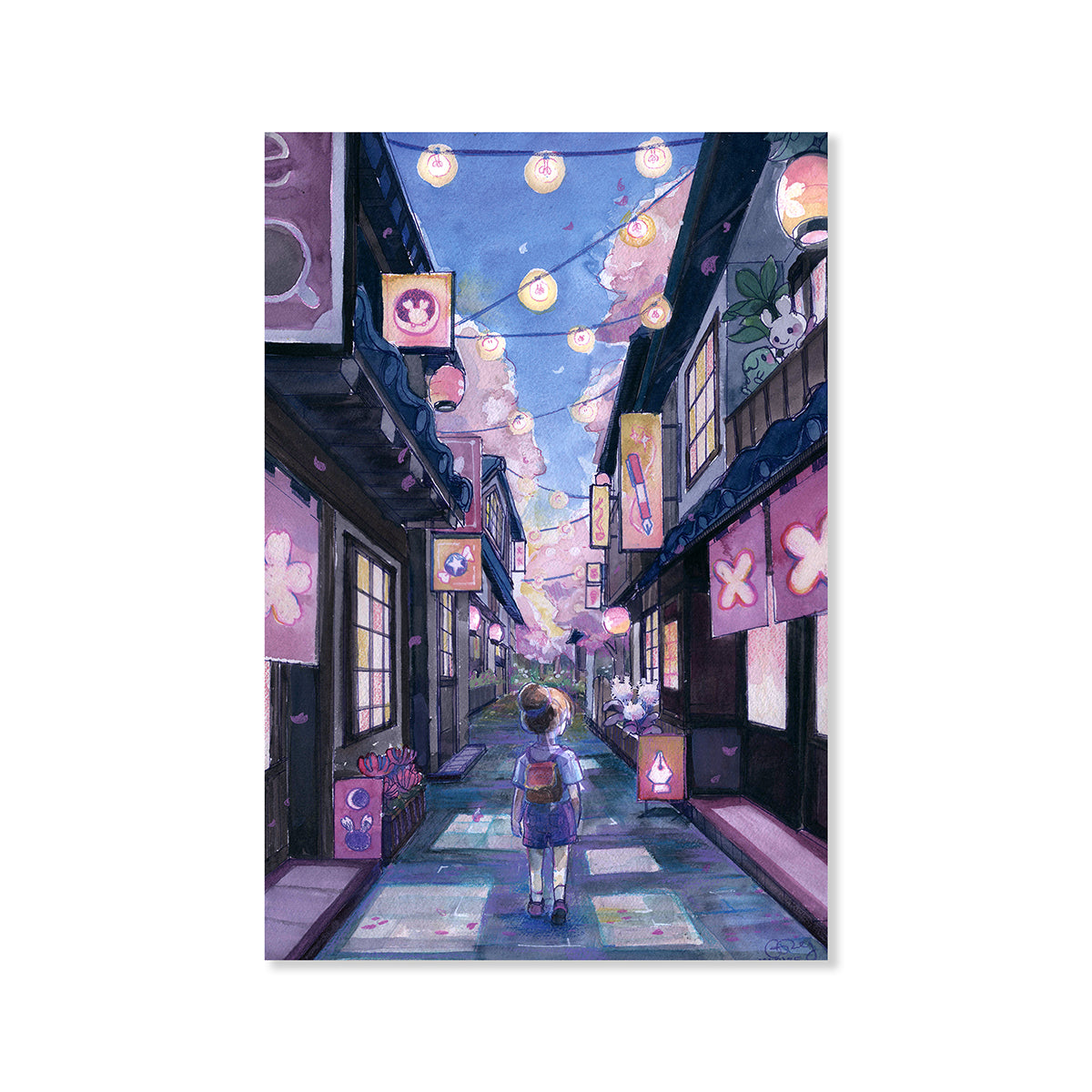 Sakura Street Postcards, 3 pc Set