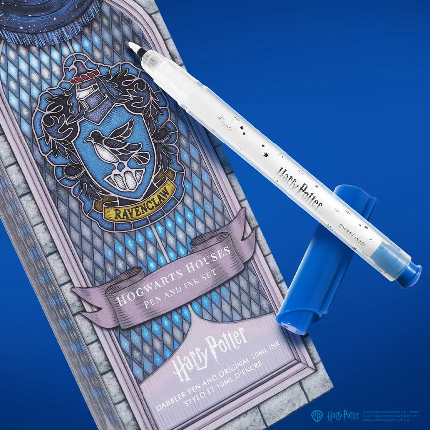 Warner Bros. - Harry Potter - Dabbler Pen and 10ml Ink Set - Ravenclaw