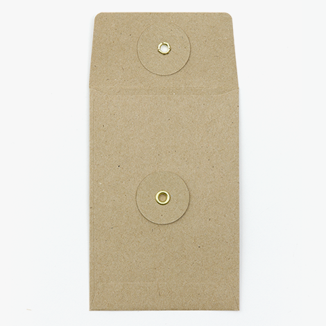 KRAFT ENVELOPE <S> Vertical with String Brown