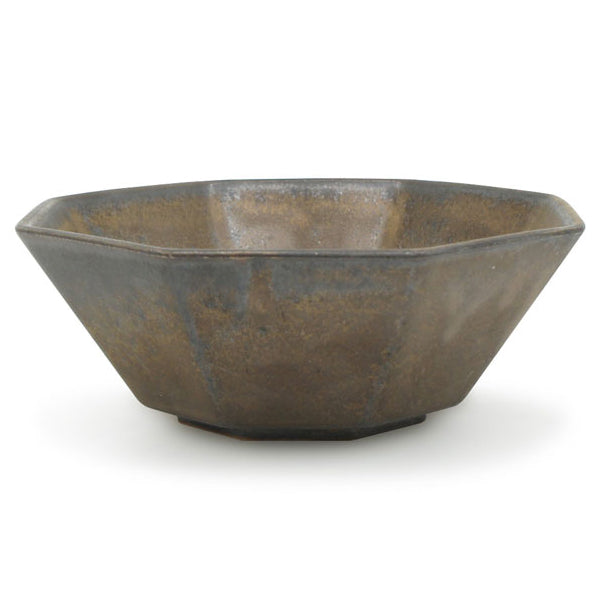 Ancient pottery bowl S brass