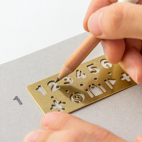 BRASS Template Bookmark Number