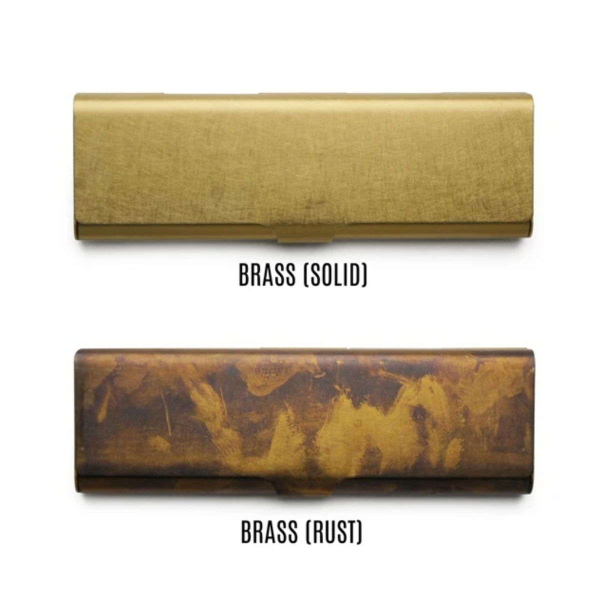 BRASS PEN CASE RUST