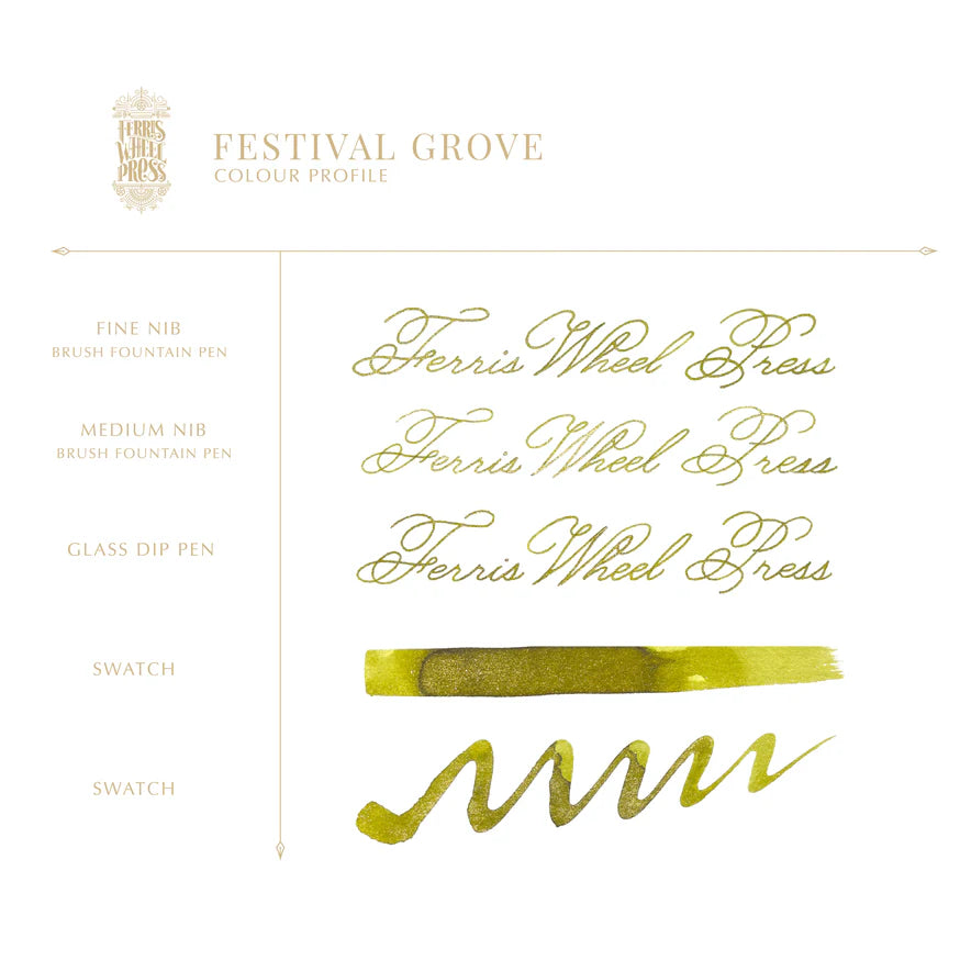 38ml Fountain Pen Ink - Festival Grove