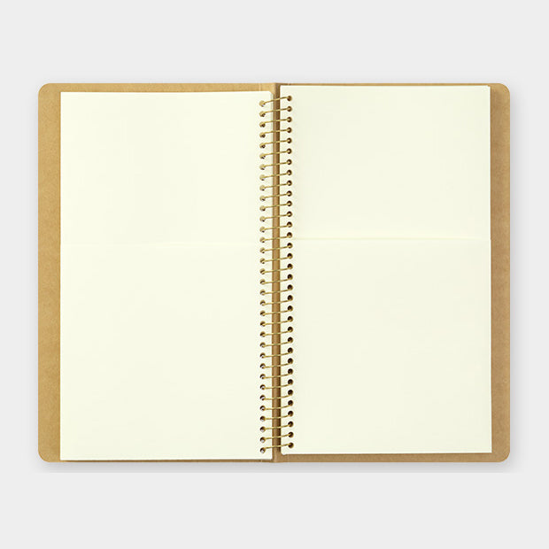 TRC SPIRAL RING NOTEBOOK <A5 Slim> Paper Pocket