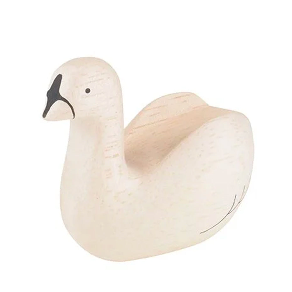 Pole pole wooden animal Swan