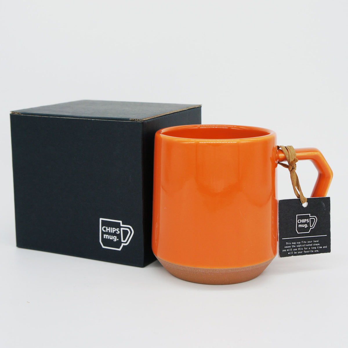 CHIPS MUG - solid orange