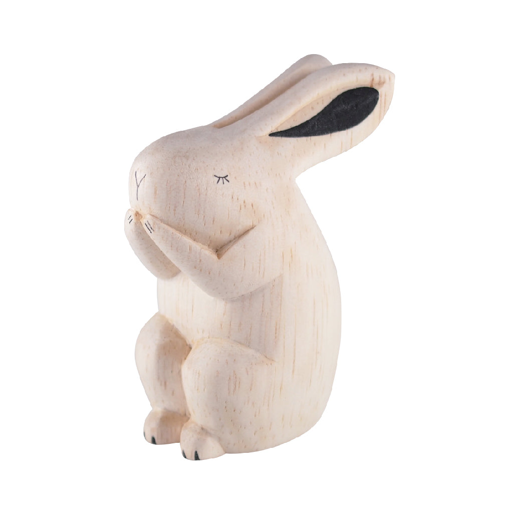 Pole pole wooden animal Rabbit
