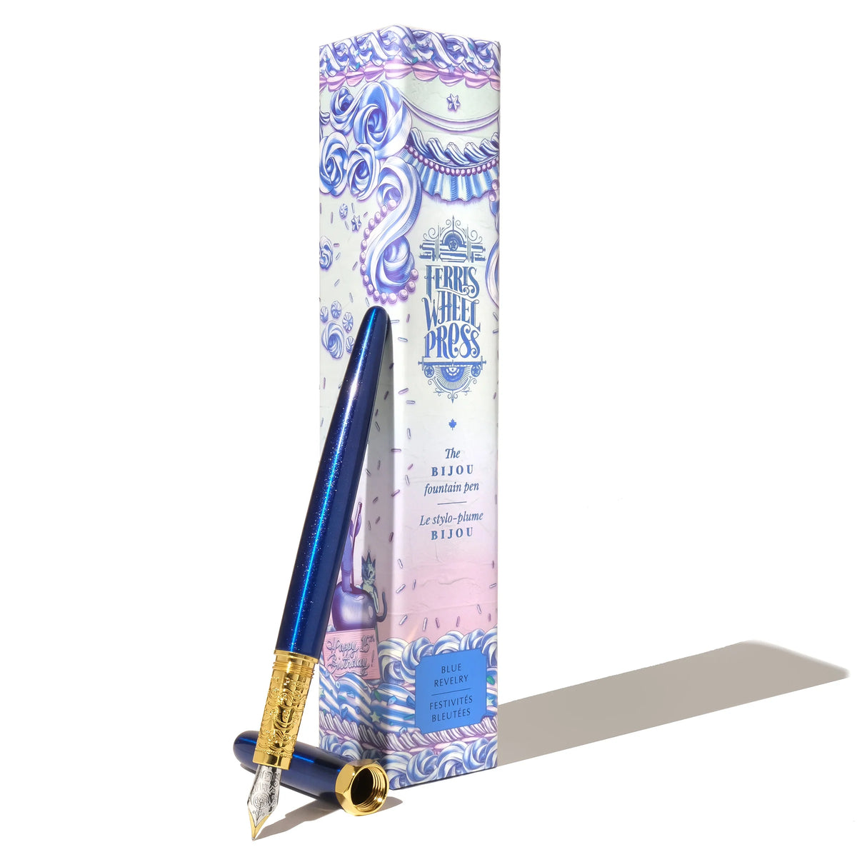 Limited Edition 2025 - Blue Revelry Bijou Fountain Pen - Medium