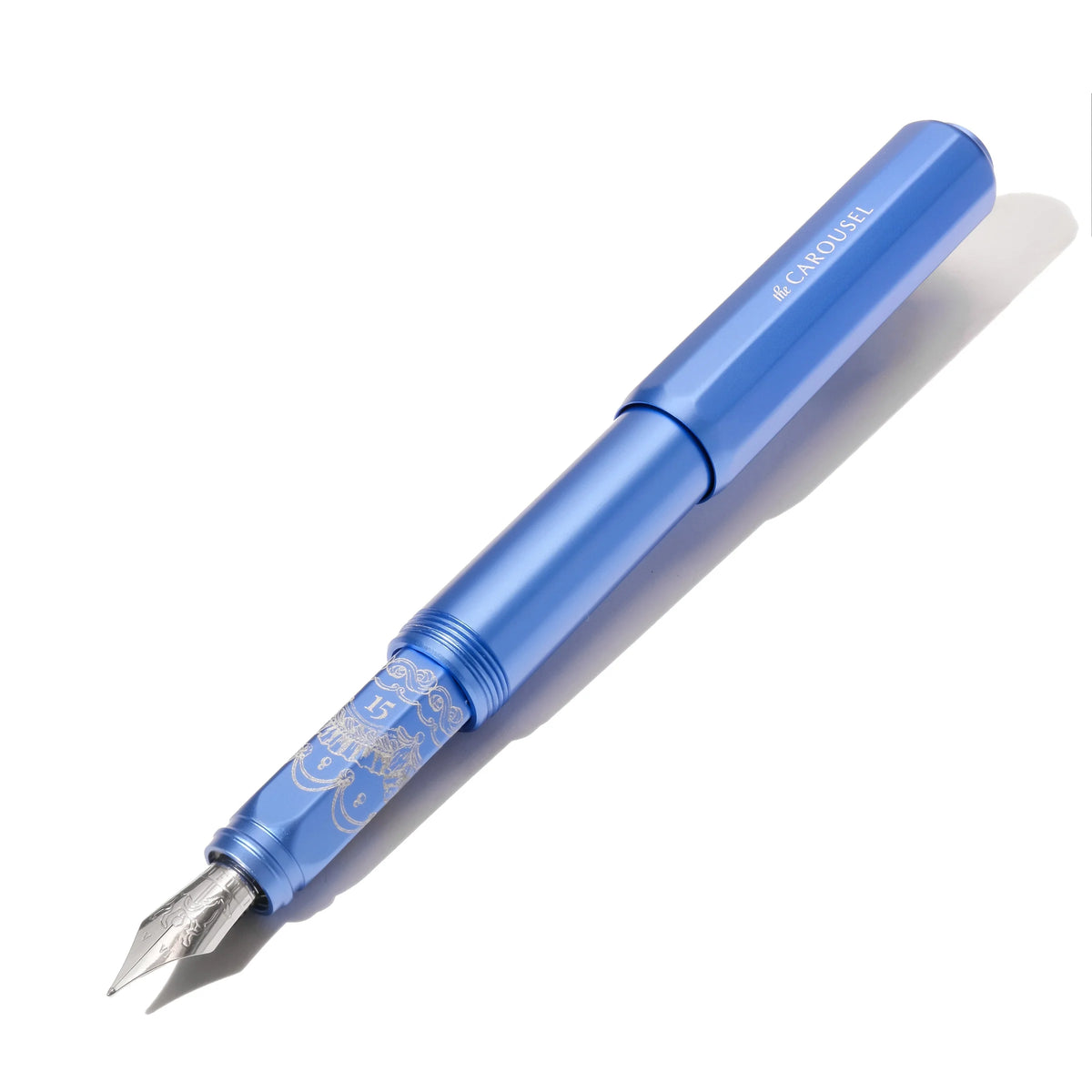 Limited Edition 2025 - Blue Revelry Aluminum Carousel Pen - Medium