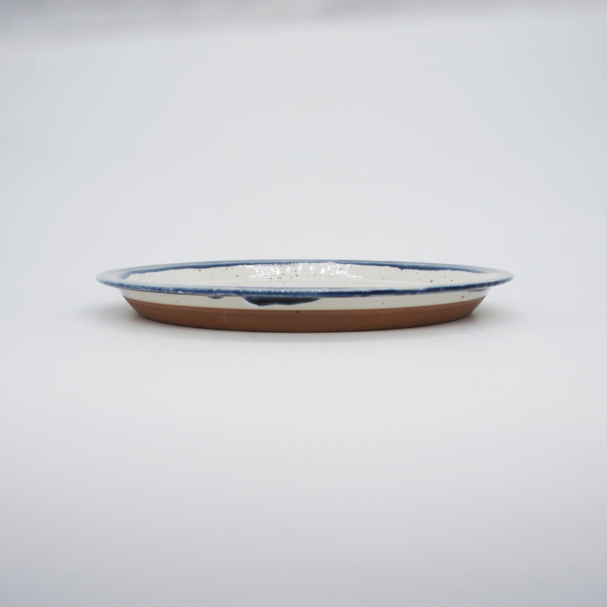 CHIPS PLATE L - white-navy drop