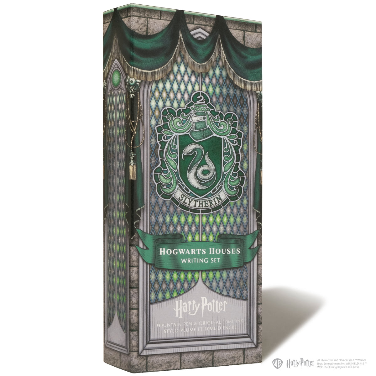 Warner Bros. - Harry Potter - Carousel Fountain Pen and 10ml Ink Set - Slytherin