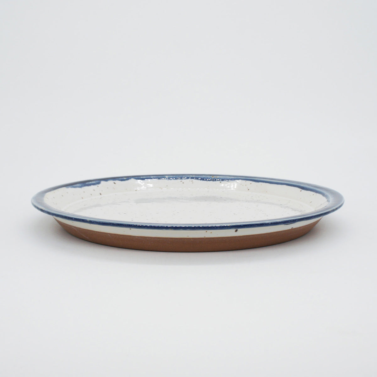 CHIPS PLATE L - white-navy drop