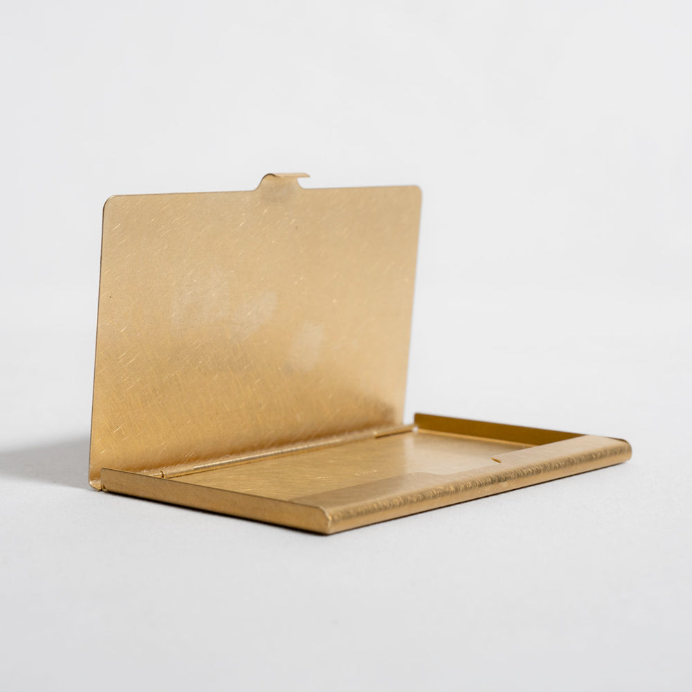 BRASS CARDCASE SOLID
