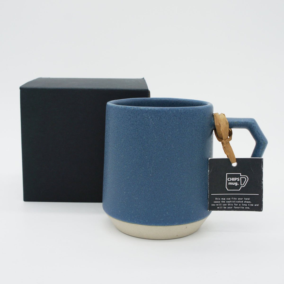 CHIPS MUG - sand blue