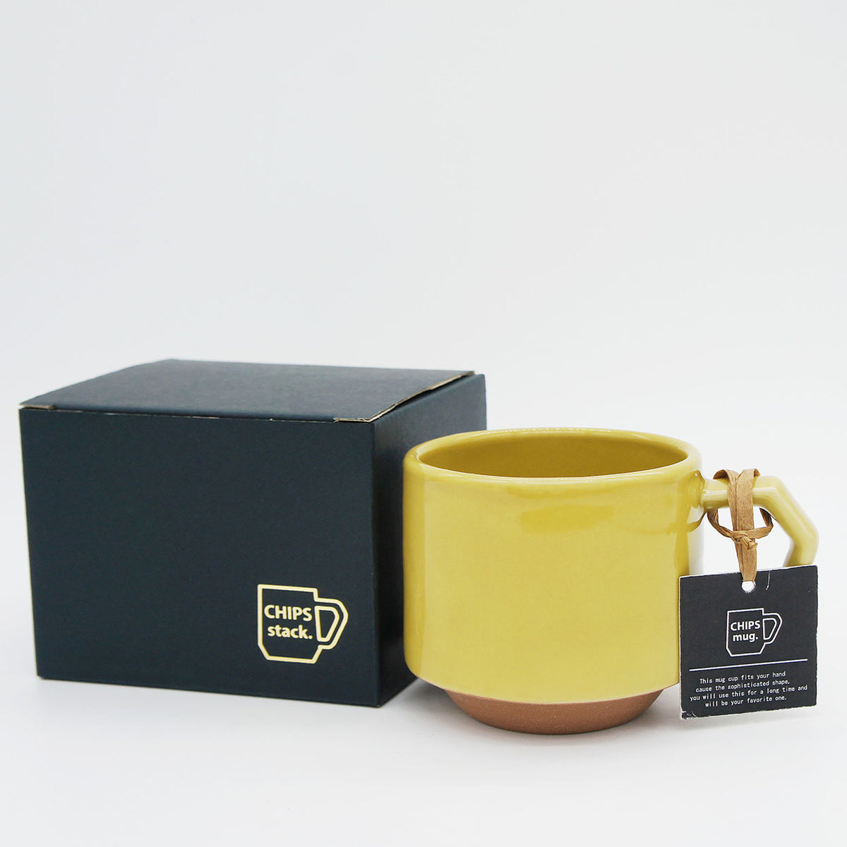 CHIPS stackMUG  - solid mustard