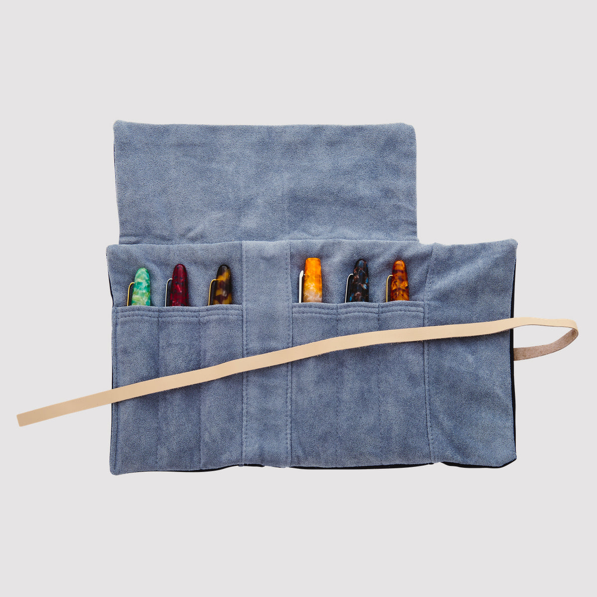 Esterbrook Pen Cups and Rolls - Pen Roll Navy