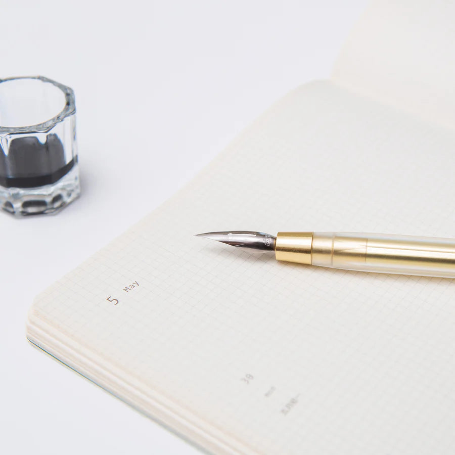 Glamour Evolve - Elemental Dip Pen - Brass Gold
