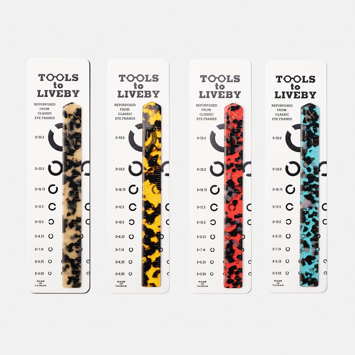 Hexetate ruler / red havana