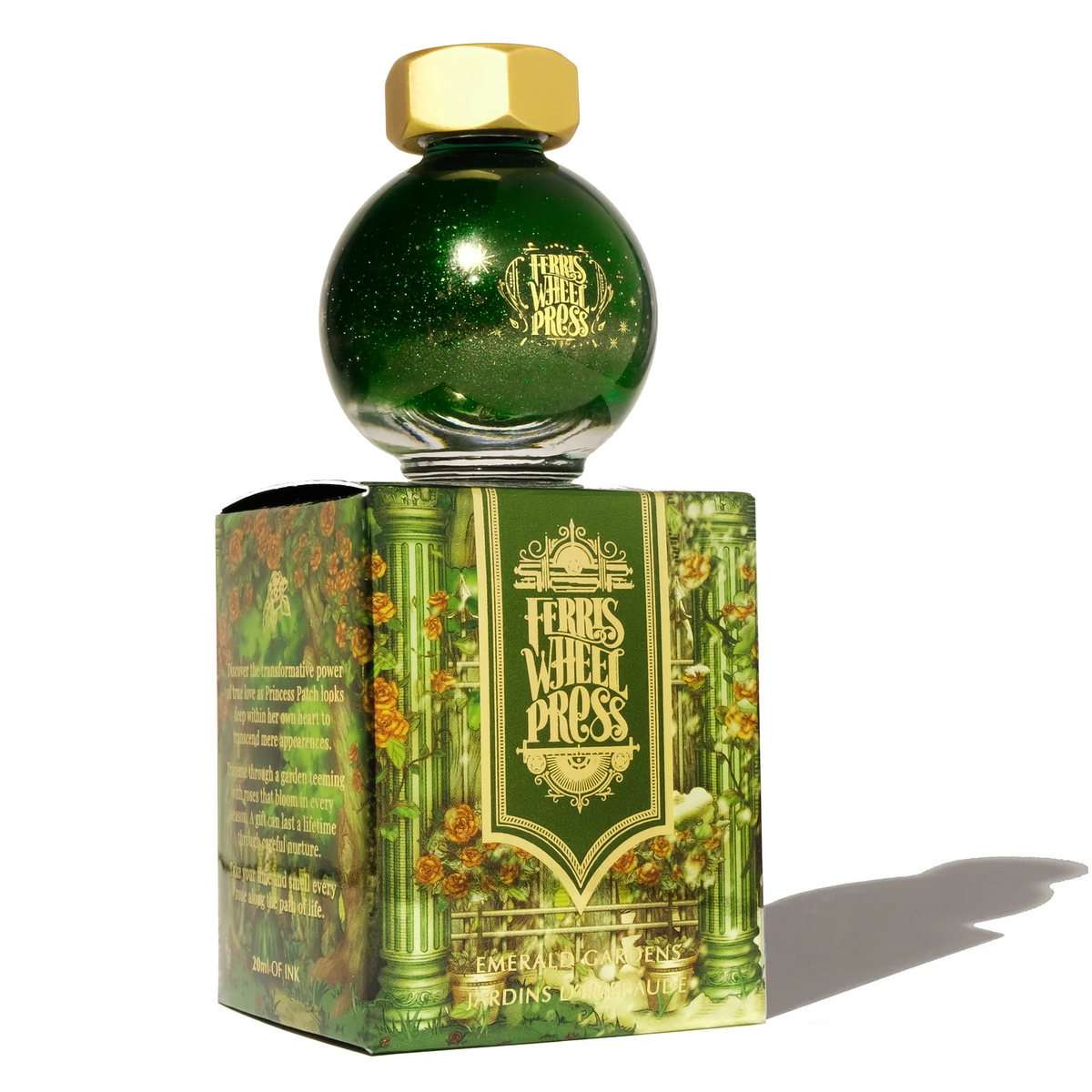Ferritales 20ml Fountain Pen Ink - Emerald Gardens