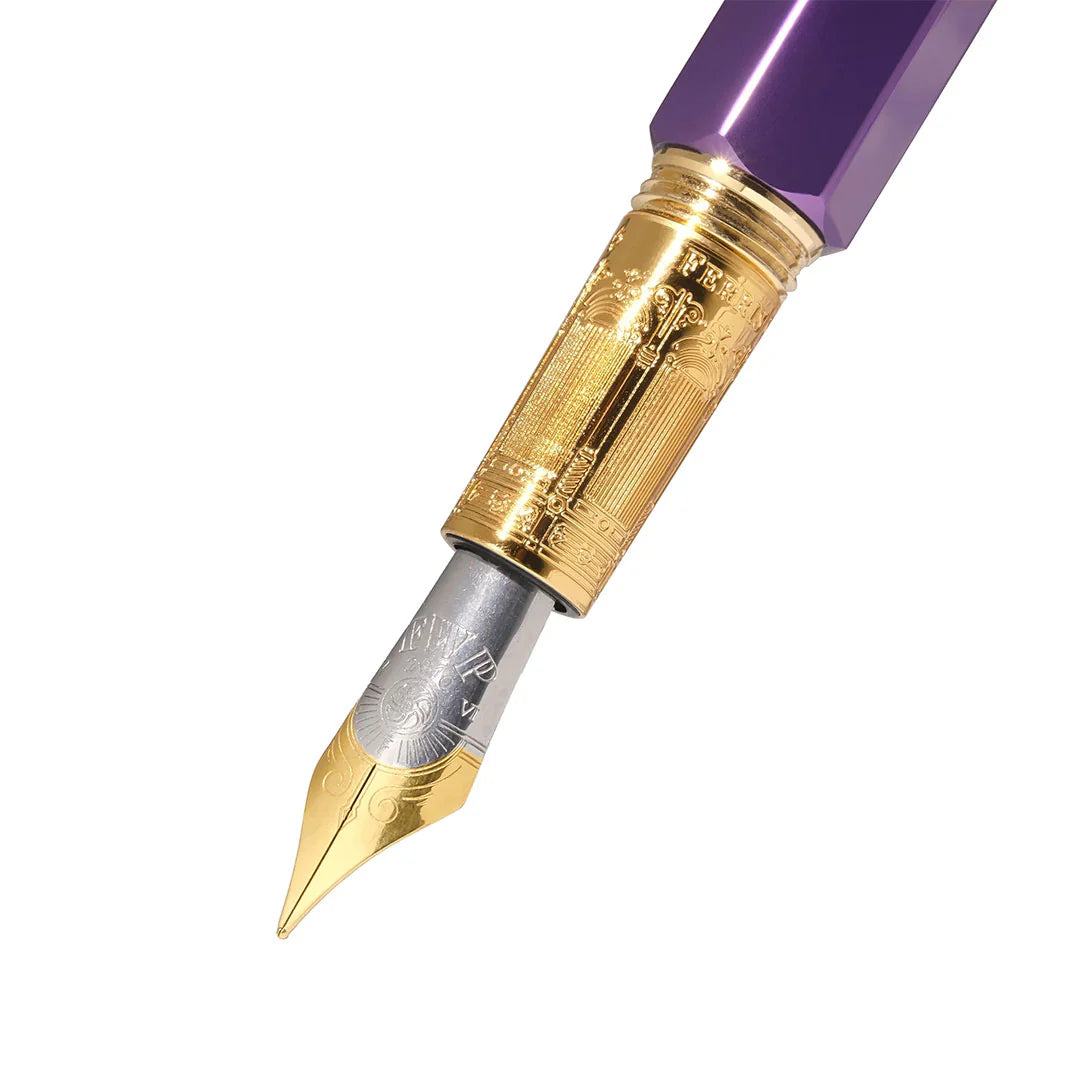 The Marquise Fountain Pen - Aubergine - Fine