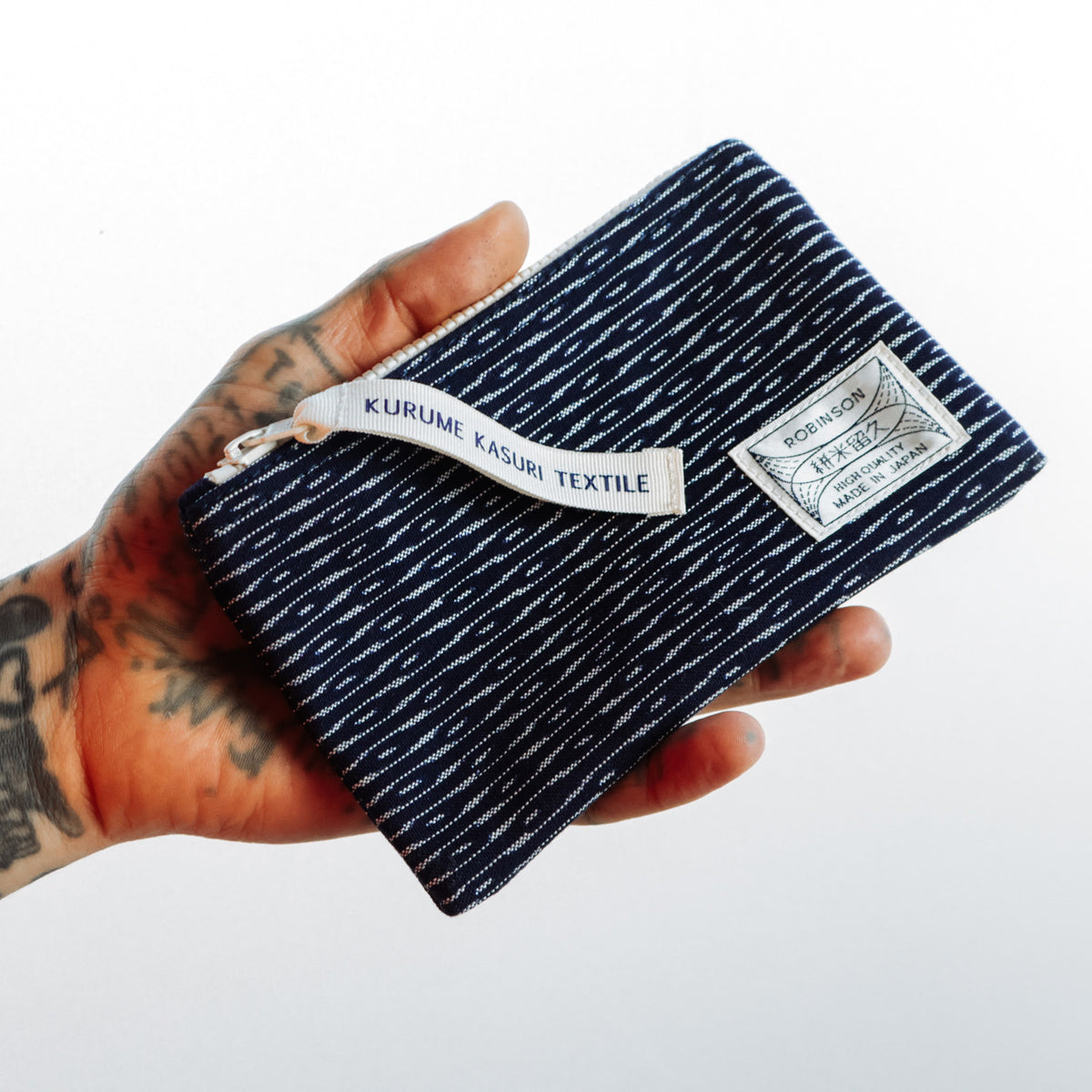 Pouch S Rippling wave Navy/White
