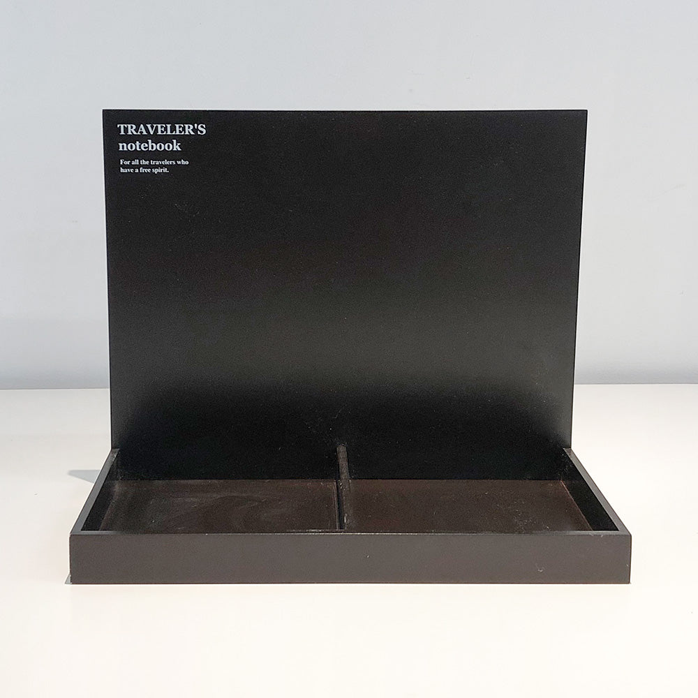 MDF Display with 2 pocket for TRAVELER'S notebook Regular size