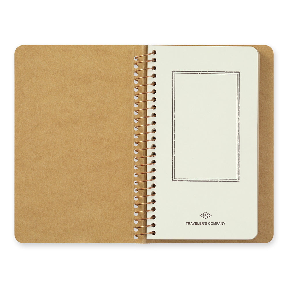 TRC SPIRAL RING NOTEBOOK <A6 Slim> DW Kraft