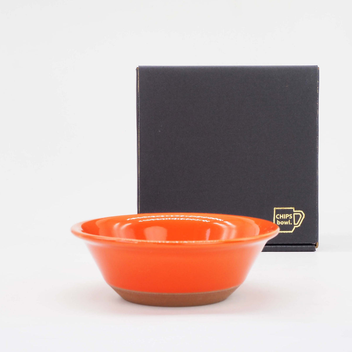 CHIPS BOWL - solid orange