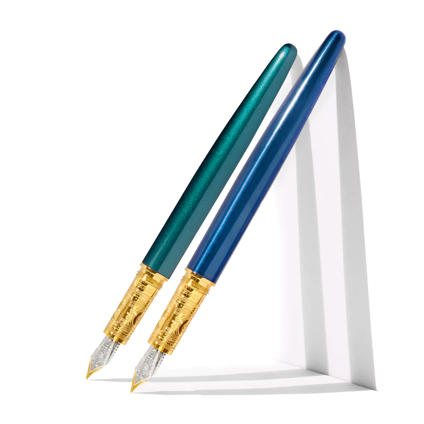 Bijou Fountain Pen - Printmaker's Teal - Medium