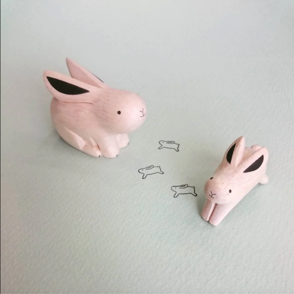 T-Lab./ Polepole Oyako/ Rabbit Child