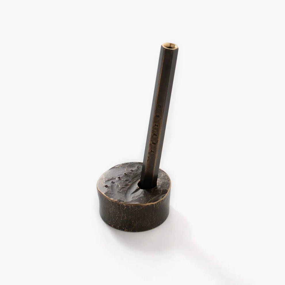 Pen stand Round Black