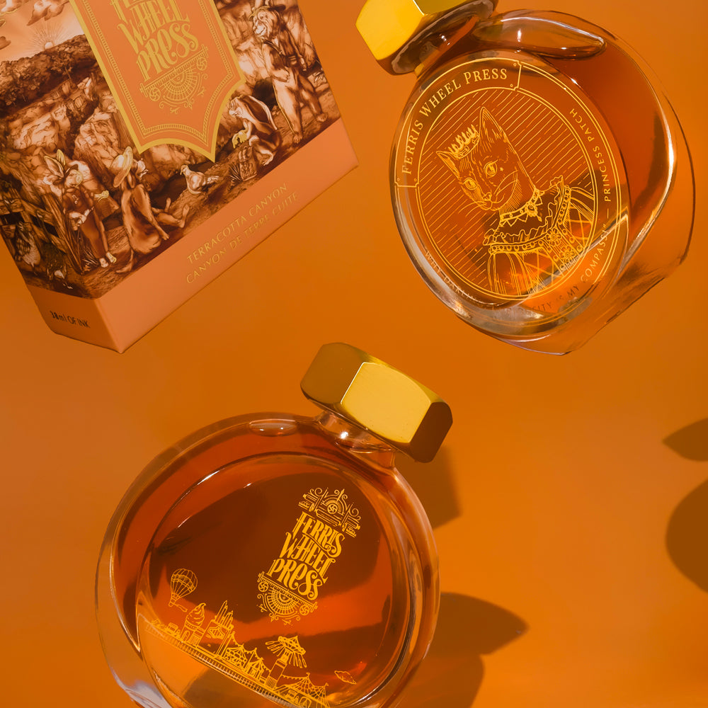 38ml Fountain Pen Ink - Terracotta Canyon