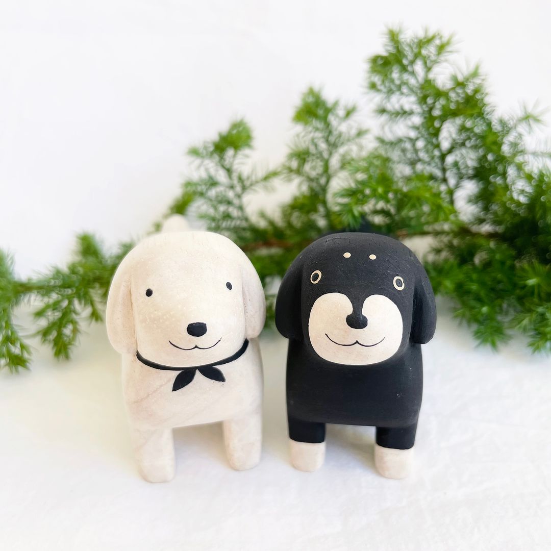 T-Lab./ Polepole Animal/ Dachshund black