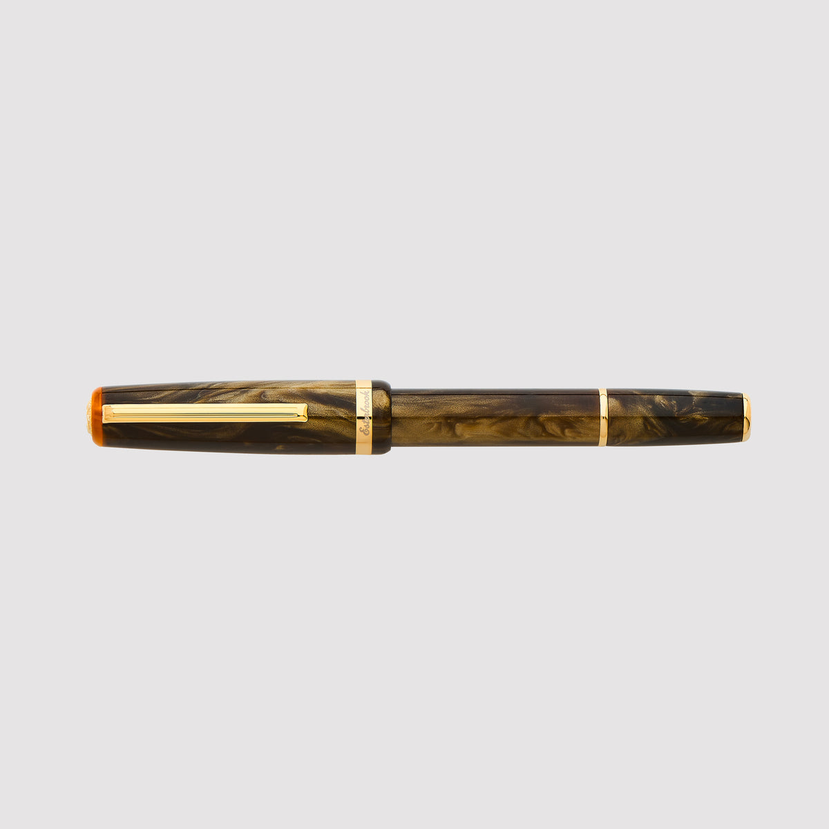 JR pocket Pen - Pumpkin Latte - Gold Trim