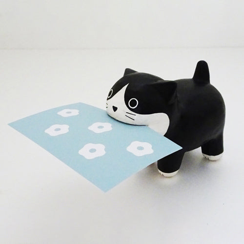 Card Holder/ Cat Black