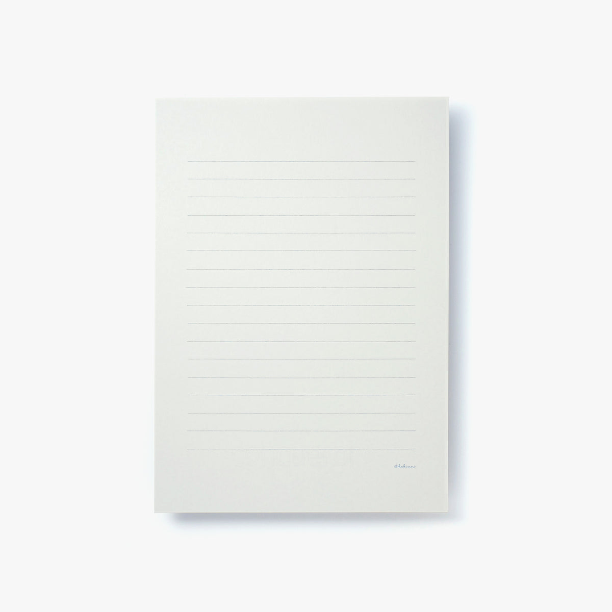 Letter paper Lined Shinkyokushi paper