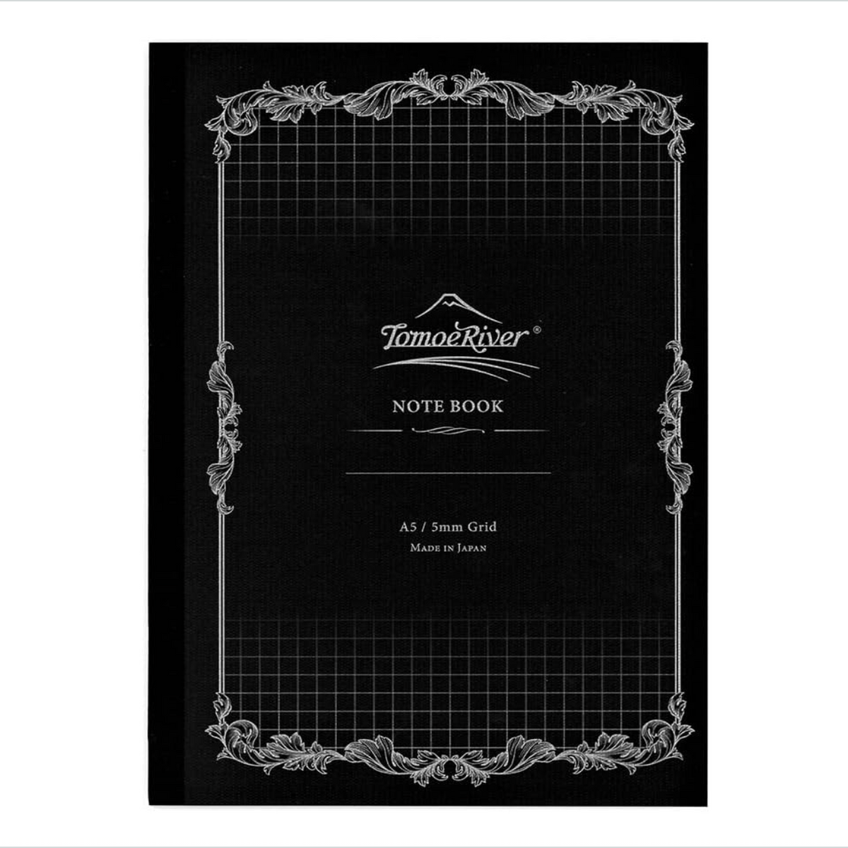 Tomoeriver Notebook softcover 5mm Grid / A5 / White / 52 g/m2