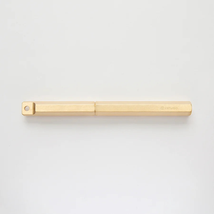 Classic Revolve - Portable Fountain Pen(Brass M)