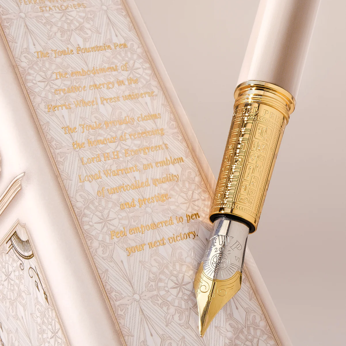 Joule Fountain Pen - Chantilly Lancewood - Fine