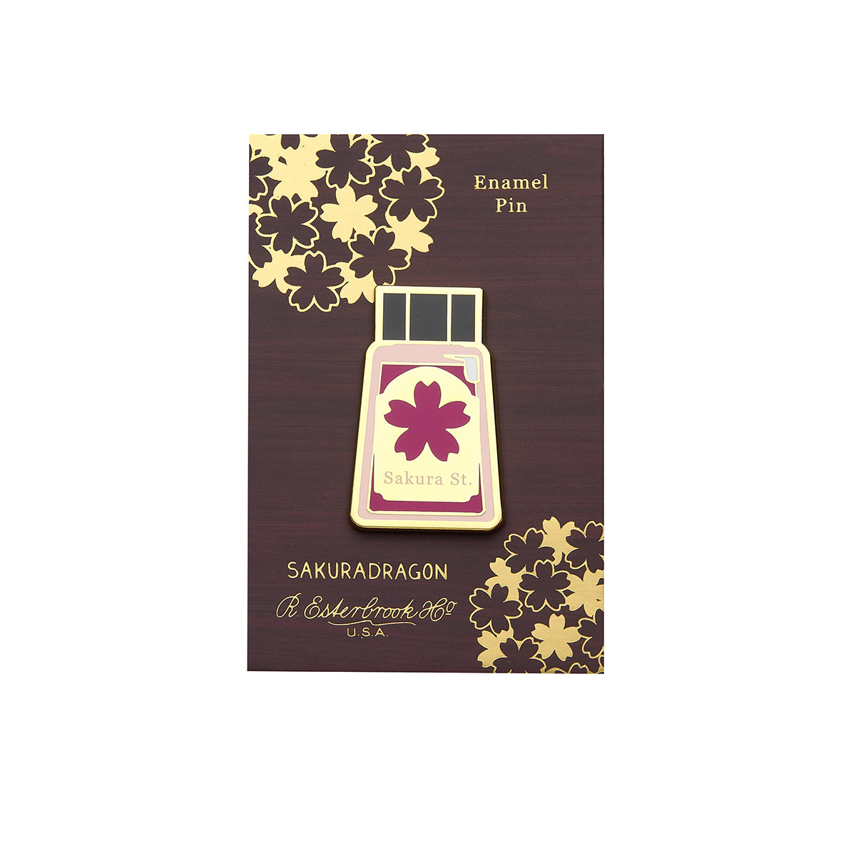 Sakura Street Ink Lapel Pin